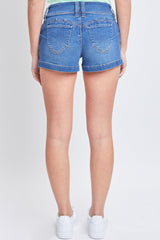 Women's WannaBettaButt Low Rise Denim Shorts from YMI JEANS