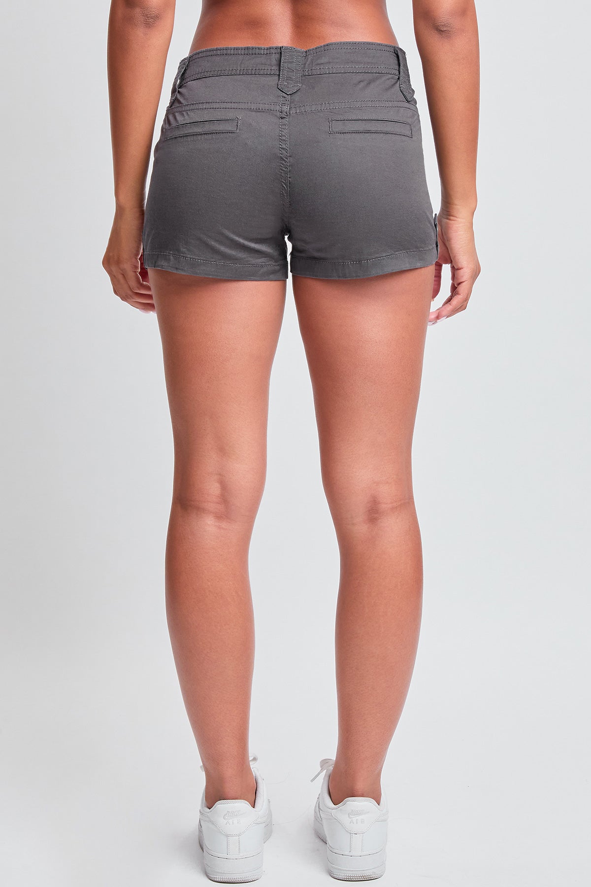 Women's Low Rise Porkchop Poplin Shorts from YMI JEANS