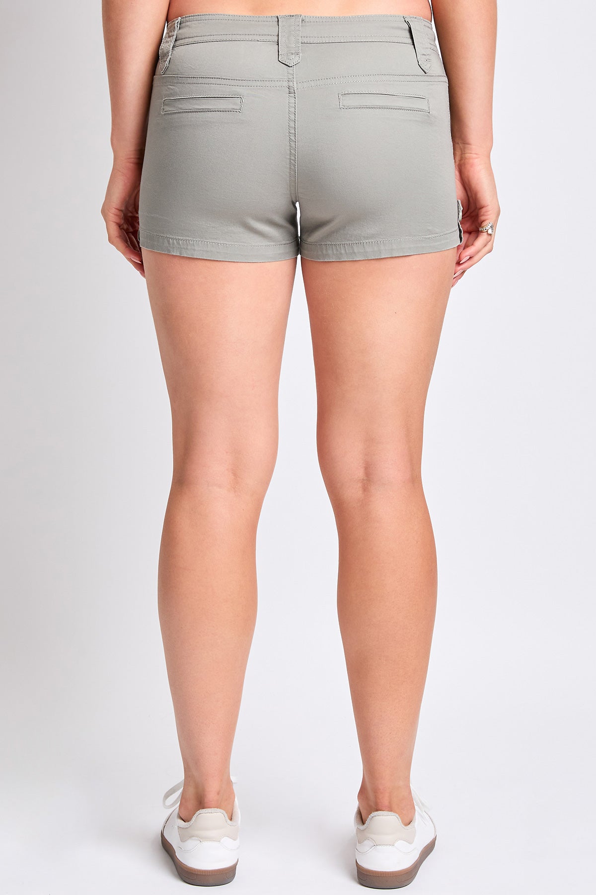 Women's Low Rise Porkchop Poplin Shorts from YMI JEANS