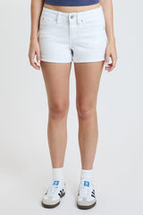 Women’s WannaBettaButt Cuffed Denim Shorts from YMI JEANS