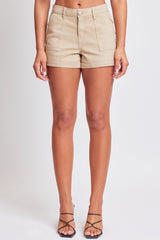Women's Mid Rise Rolled Cuff Short from YMI JEANS