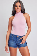 Women´s Mid Rise Cargo Shorts from YMI JEANS
