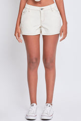 Women's Mid Rise Carpenter Short from YMI JEANS