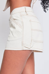 Women's Mid Rise Carpenter Short from YMI JEANS
