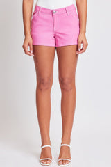 Women's Mid Rise Carpenter Short from YMI JEANS