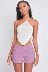 Women's Mid Rise Carpenter Short from YMI JEANS