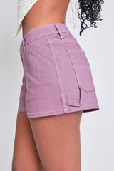 Women's Mid Rise Carpenter Short from YMI JEANS