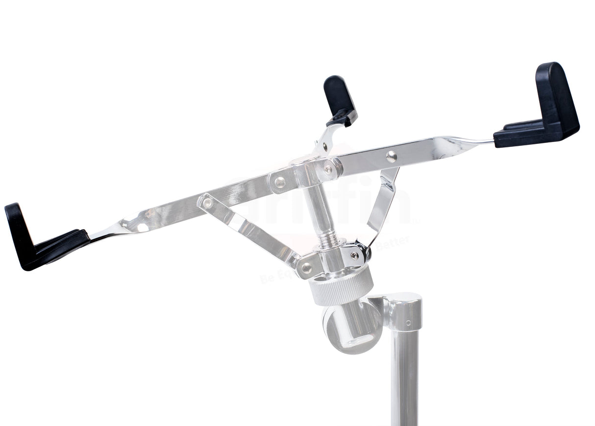 Extended Height Snare Drum Stand by GRIFFIN - Tall Adjustable Height Snare Stand For Practice Pad from GeekStands
