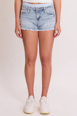 Women's Luxe Low Rise Shorts with Removeable Boxer from YMI JEANS