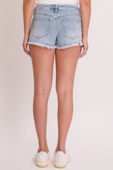 Women's Luxe Low Rise Shorts with Removeable Boxer from YMI JEANS
