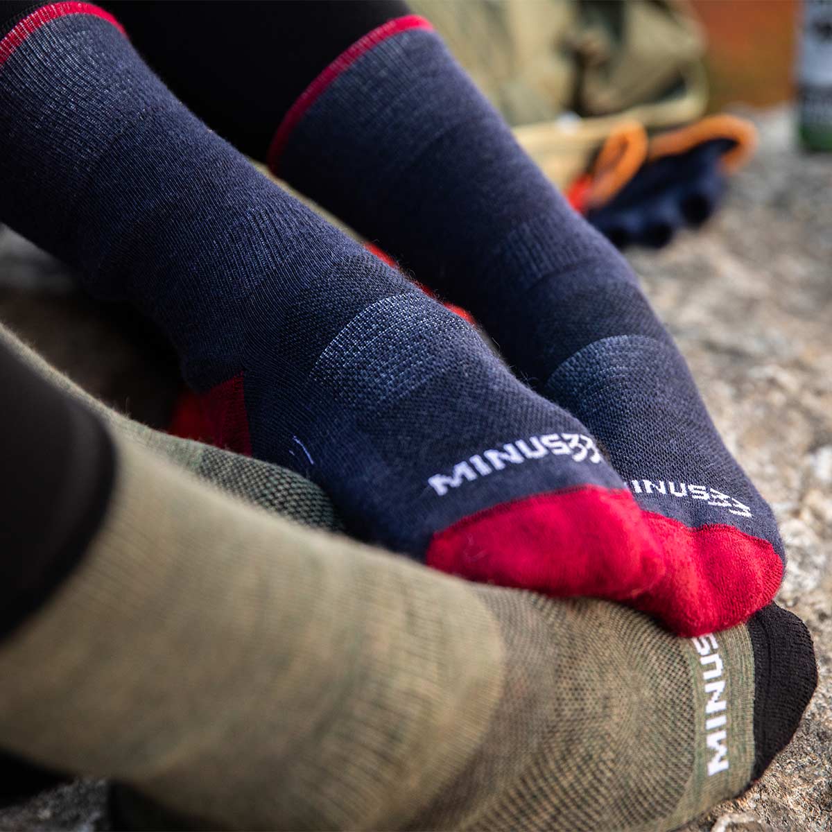 Microweight Cushion - Crew Wool Socks Mountain Heritage from Minus33 Merino Wool Clothing