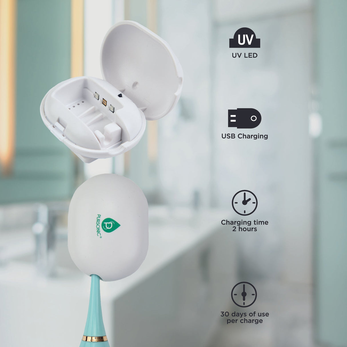 Portable Toothbrush Sterilizer – Your Hygiene Companion on the Go! from Pursonic