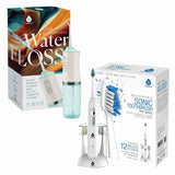 Pursonic Electric Rechargeable Toothbrush & Water Flosser Duo with Multi-Year Supply from Pursonic