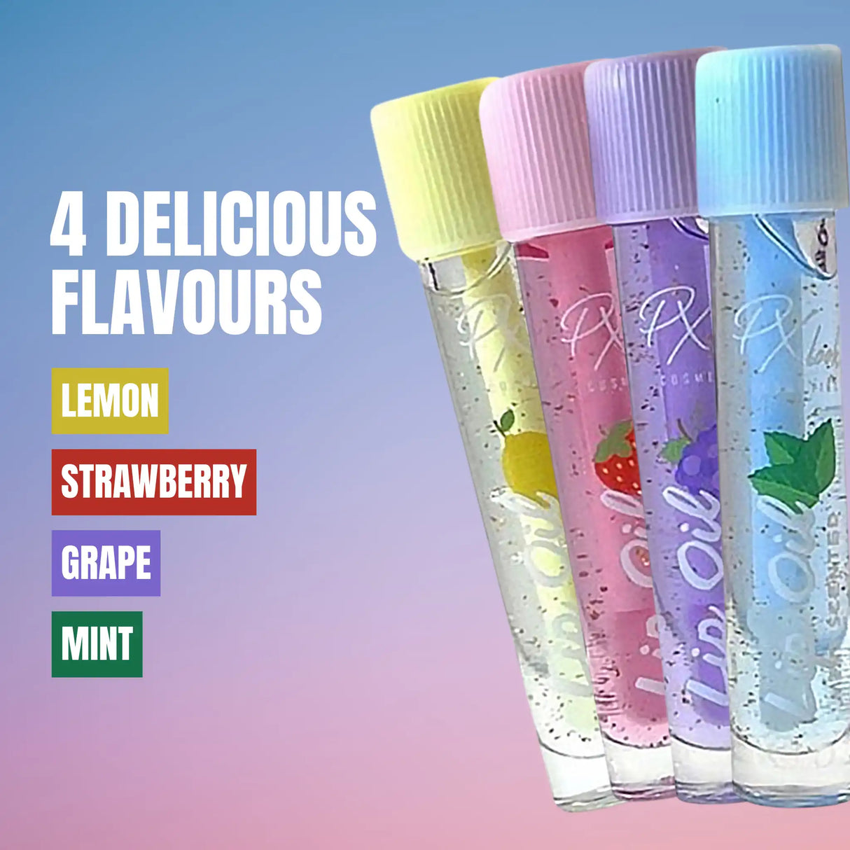 Scented Fruity Lip Oil from Prolux Cosmetics