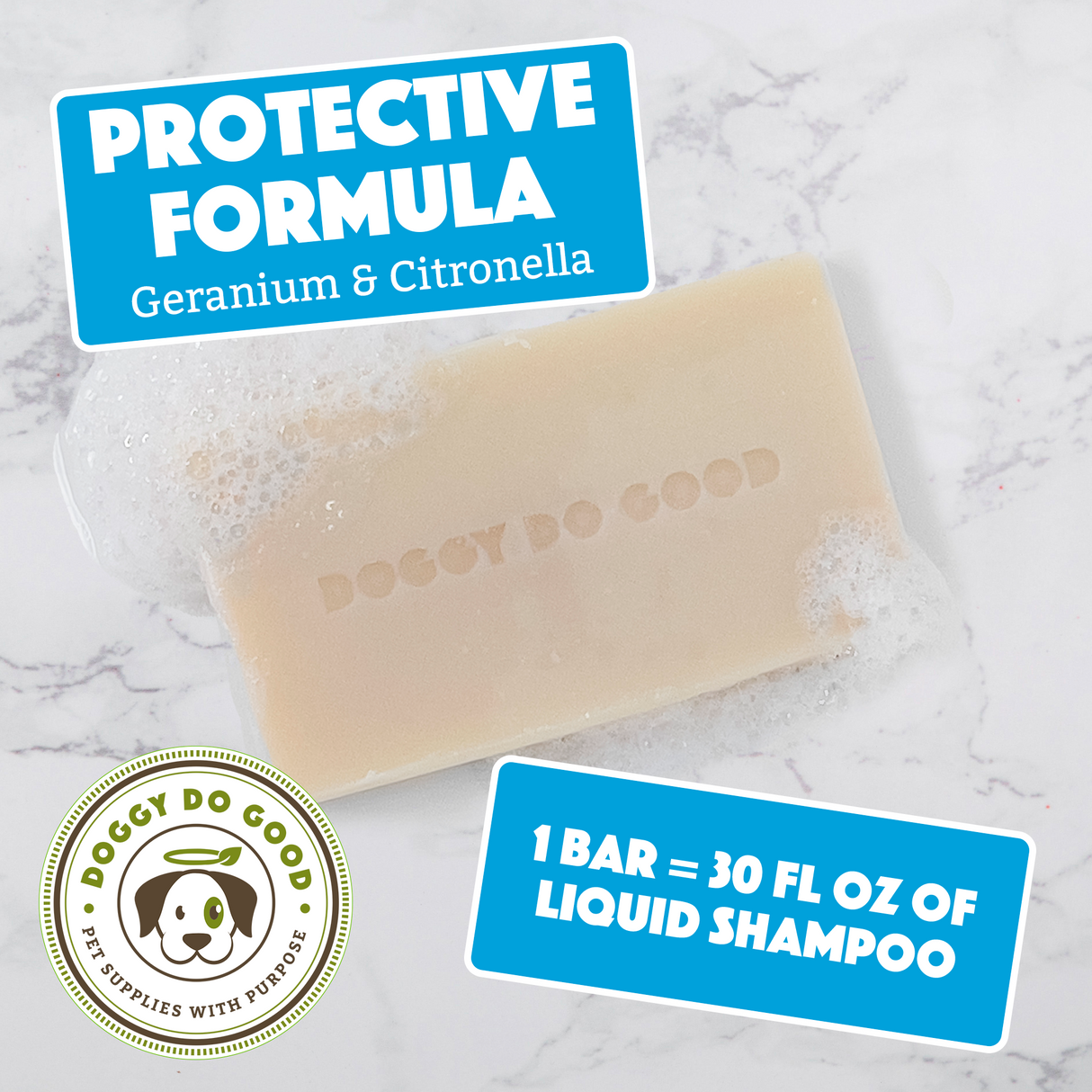 Dog Shampoo Bar - Protective Formula from Doggy Do Good®