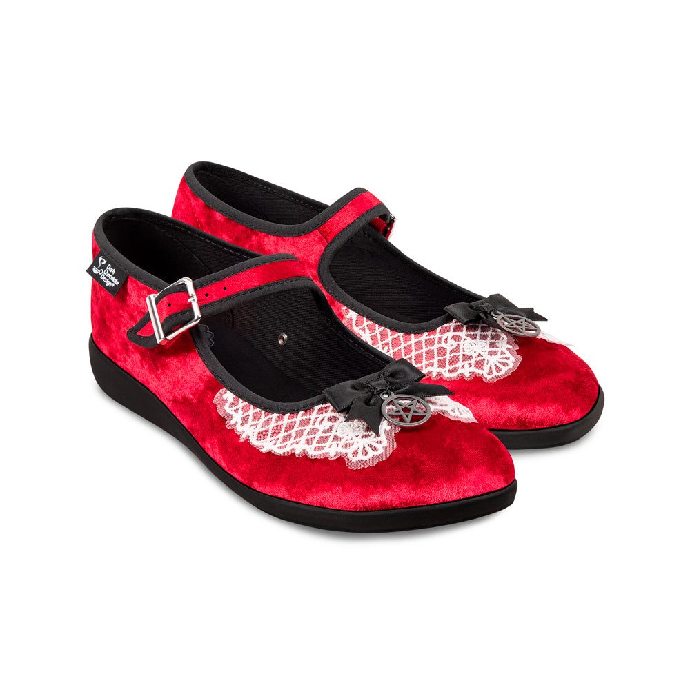 Chocolaticas® Sabrina Women's Mary Jane Flat from Hot Chocolate Design