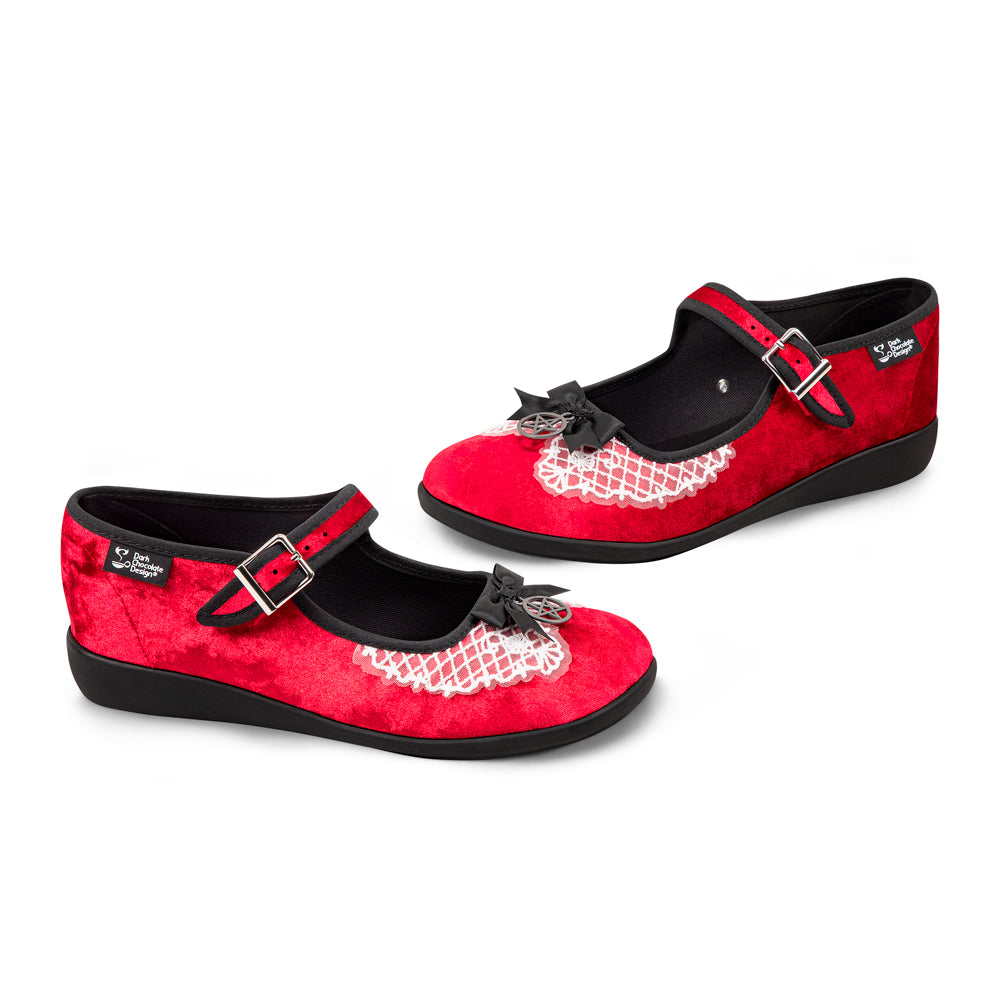 Chocolaticas® Sabrina Women's Mary Jane Flat from Hot Chocolate Design