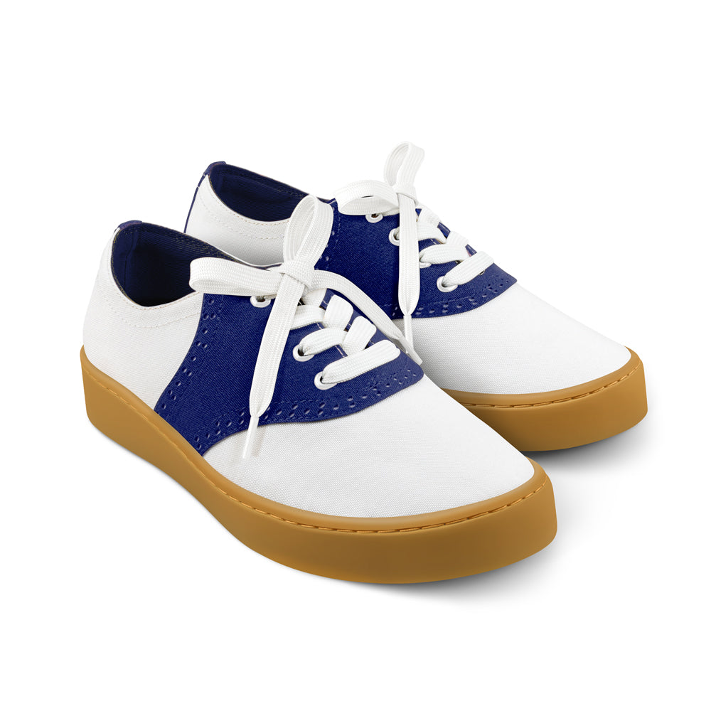Saddle Blue Casual Sneaker from Hot Chocolate Design