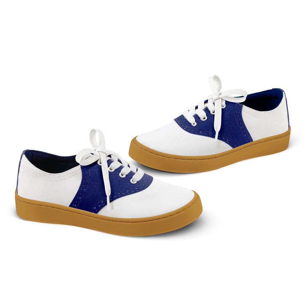 Saddle Blue Casual Sneaker from Hot Chocolate Design