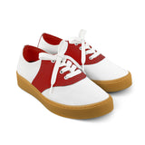 Saddle Red Casual Sneaker from Hot Chocolate Design