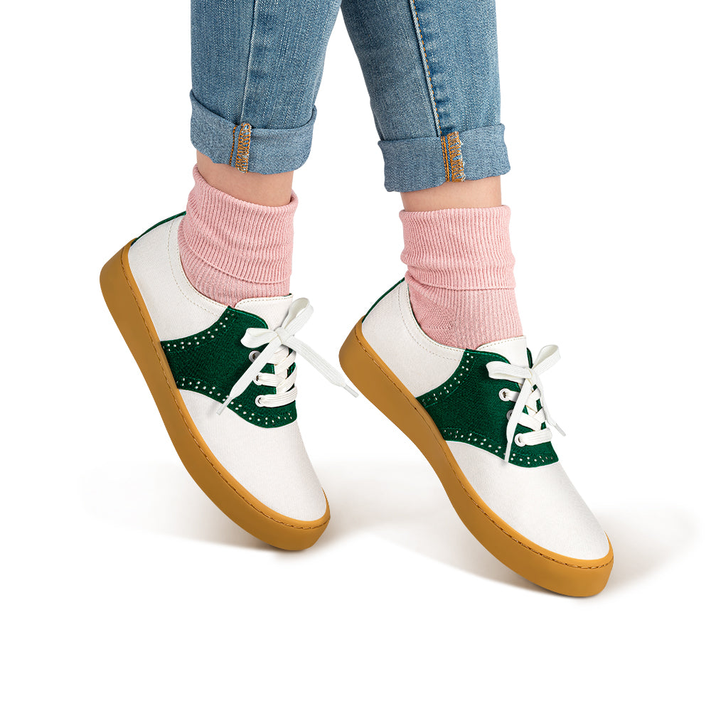 Saddle Green Casual Sneaker from Hot Chocolate Design