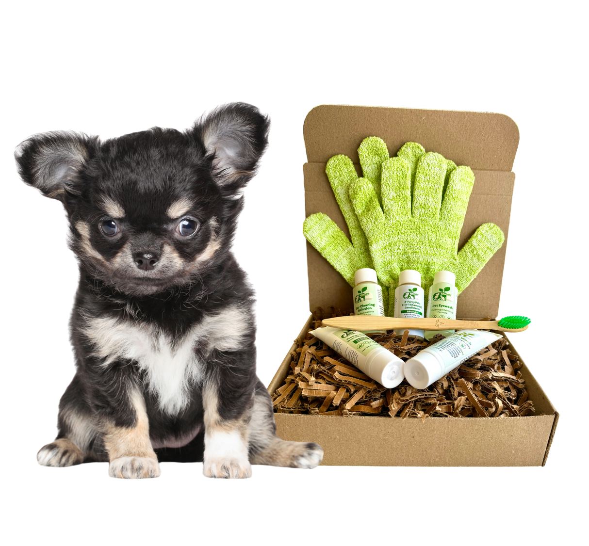 4-FURRY DOGS *SENSITIVE GROOMING KIT from ReNewedPet