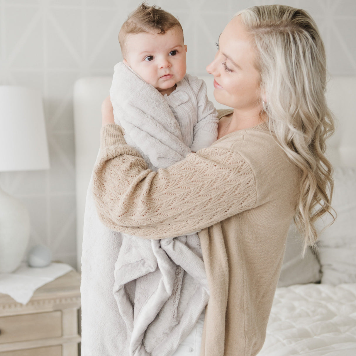 LUSH RECEIVING BLANKETS From Saranoni
