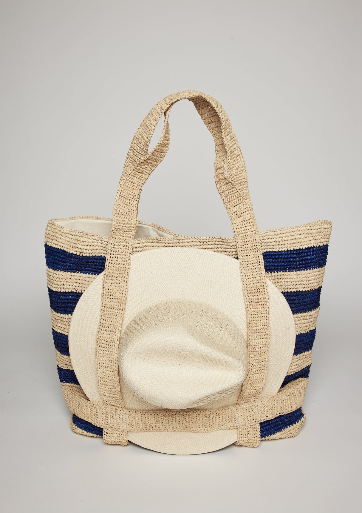 The Original Straw Traveler Bag from Hat Attack New York