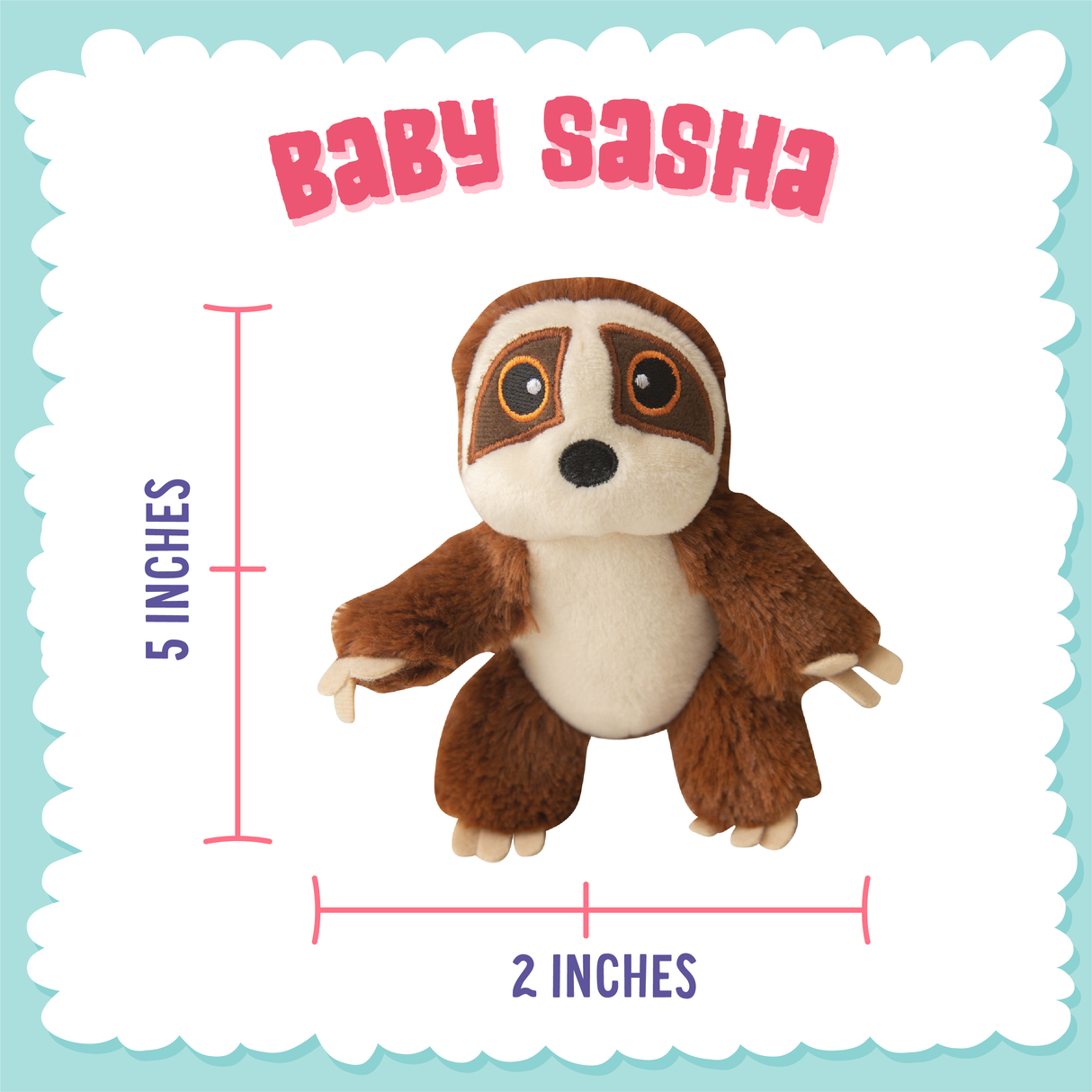 Baby Sasha the Sloth from Health Extension