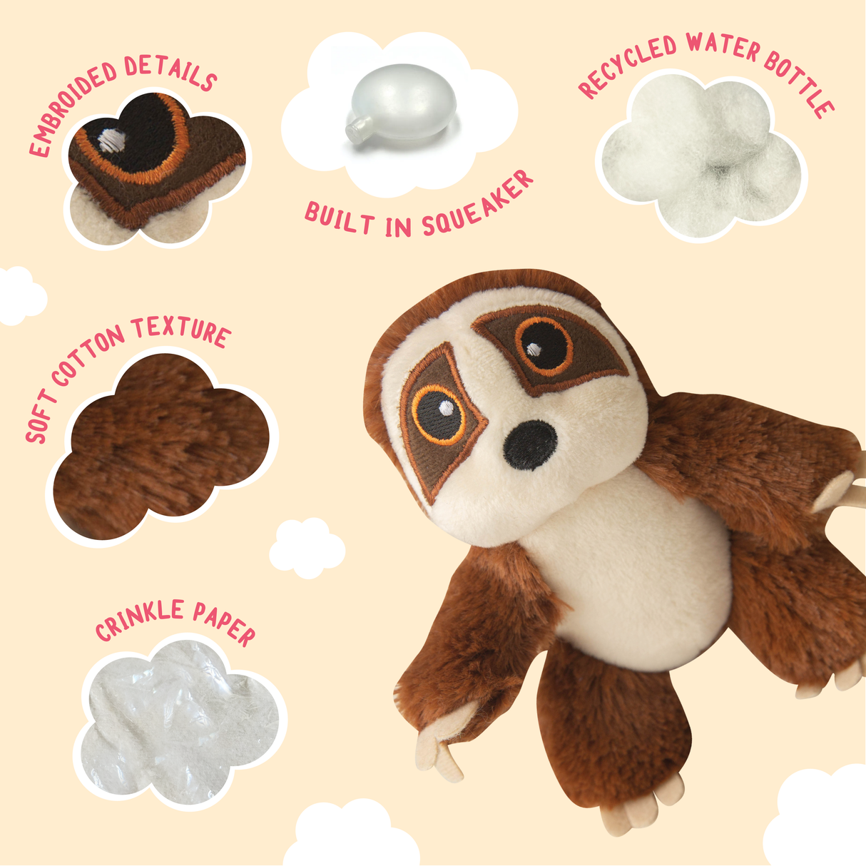 Baby Sasha the Sloth from Health Extension