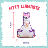 Kitty LLamaste with Catnip from Health Extension