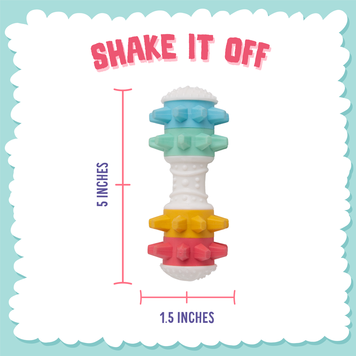 Shake It Off Nylon Noisy Bone from Health Extension