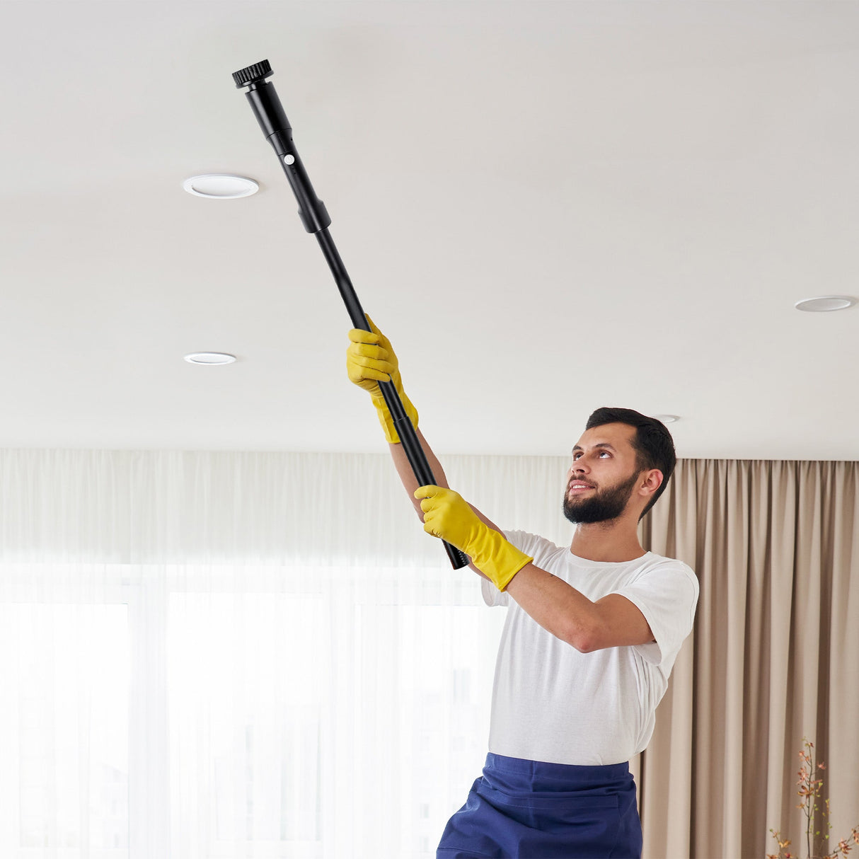 Rechargeable Electric Scalable Scrubber Brush – Reach New Heights in Cleaning from Pursonic