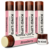Strawberry Organic Lip Balm from Kind Lips