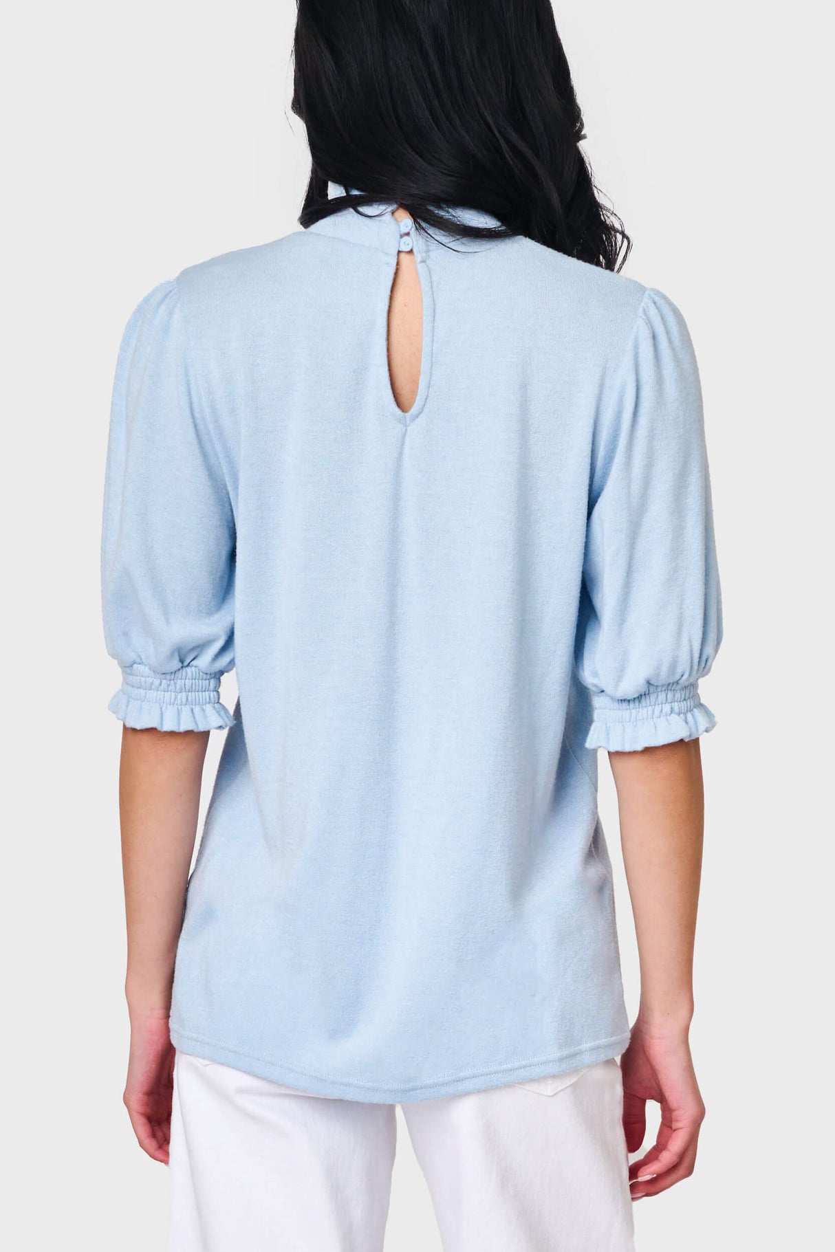 Feminine Mock Neck Luxe Sweater From Gibsonlook