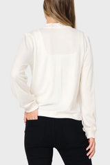 Feminine Mock Neck Luxe Cardigan from Gibsonlook