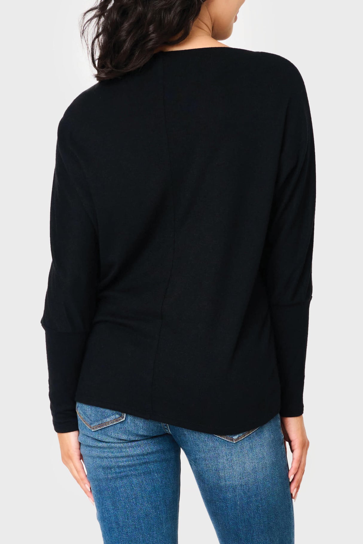 Slouchy Luxe Open Neck Sweater From Gibsonlook