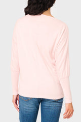 Slouchy Luxe Open Neck Sweater From Gibsonlook
