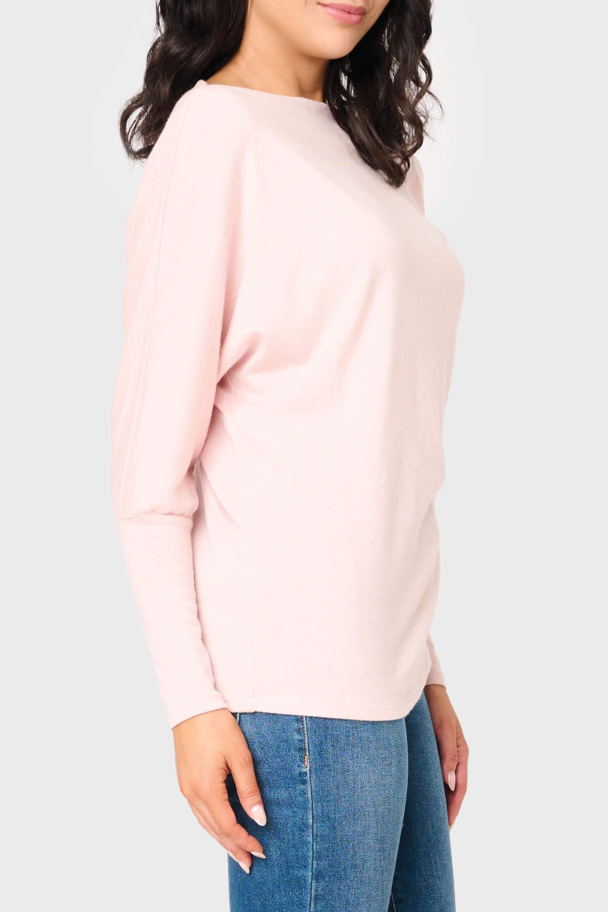 Slouchy Luxe Open Neck Sweater From Gibsonlook