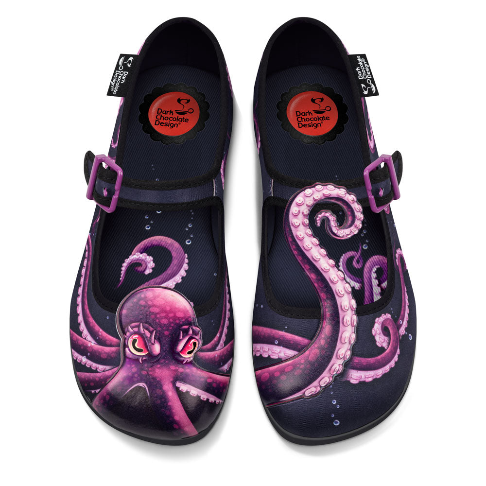 Chocolaticas® Sea Demon Women's Mary Jane Flat from Hot Chocolate Design
