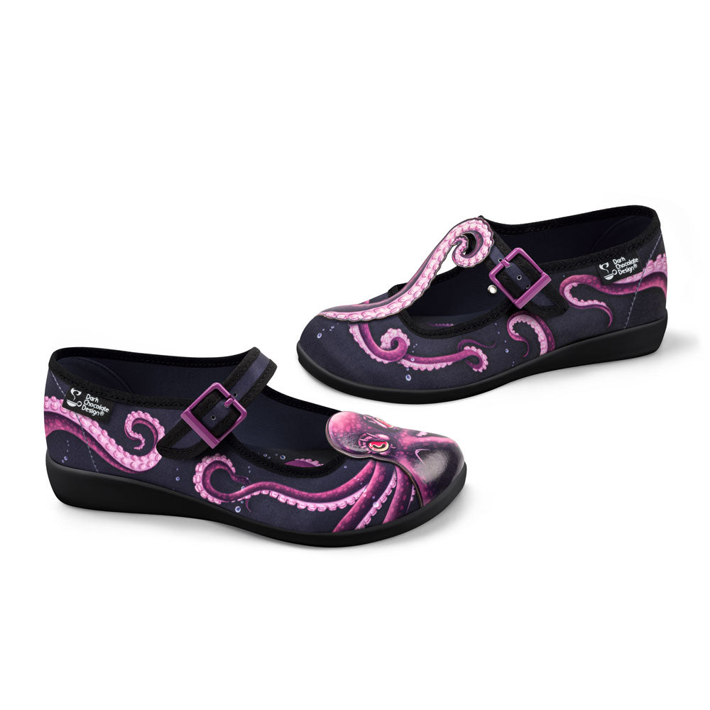 Chocolaticas® Sea Demon Women's Mary Jane Flat from Hot Chocolate Design