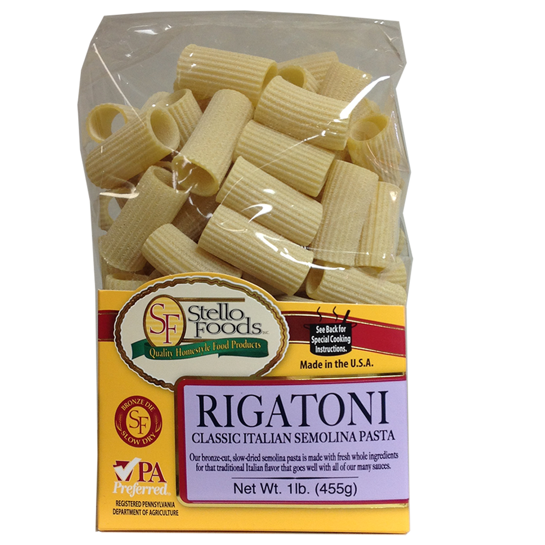 Stello Foods - Rosie's Pasta - Rigatoni 16 oz from Stello Foods