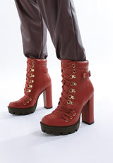 Willow Combat Boot from London Rag International
