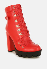 Willow Combat Boot from London Rag International