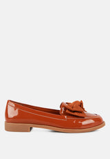 Bowberry Bow-Tie Patent Loafers from London Rag International