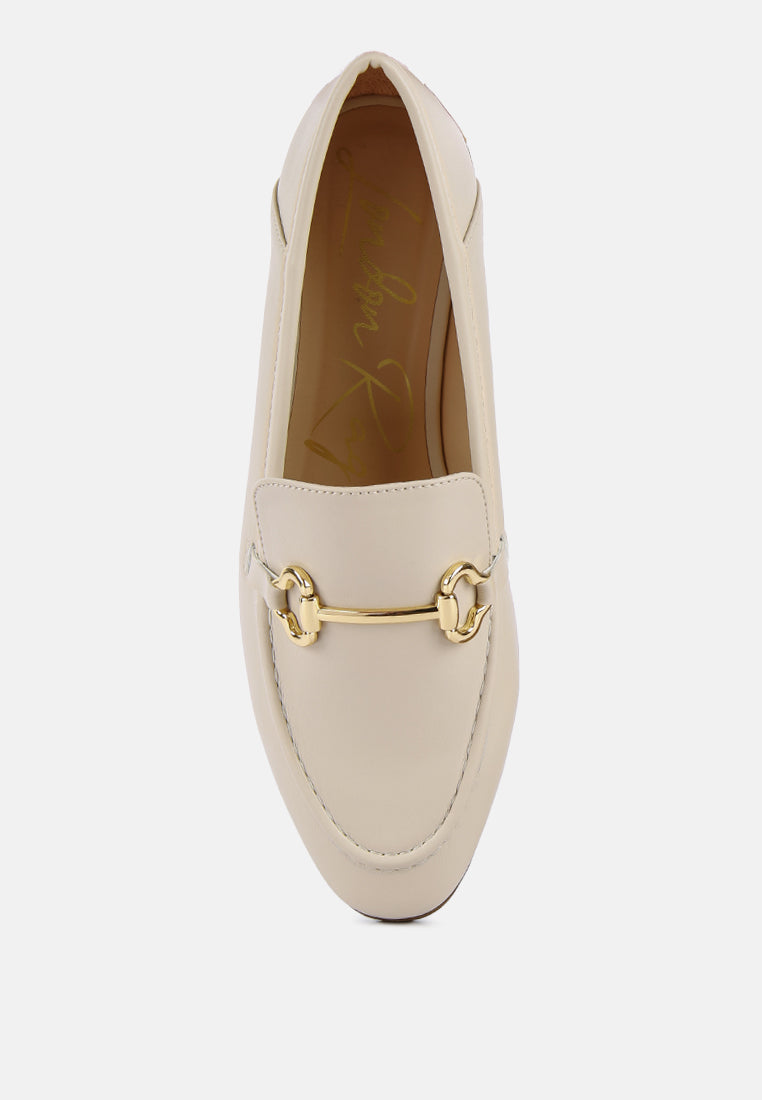 Maurice Semi Casual Faux Leather Loafers from London Rag International