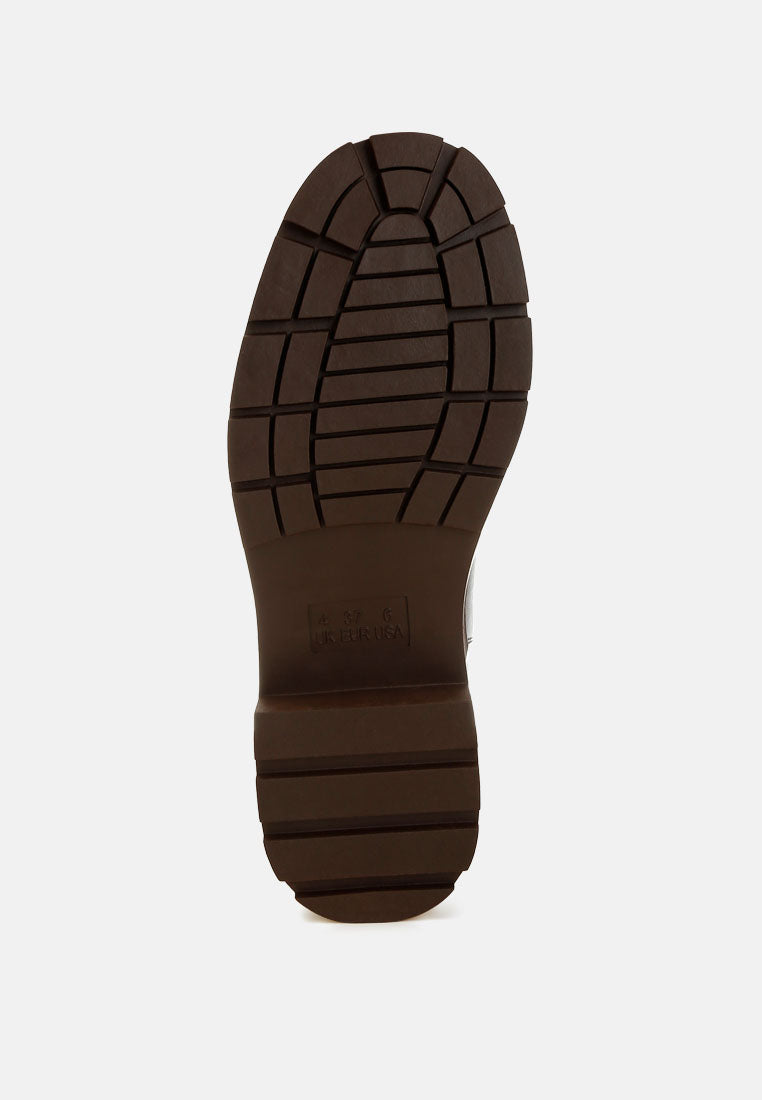 Jolt Elasticated Gussets Lug Sole Boots from London Rag International