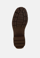 Jolt Elasticated Gussets Lug Sole Boots from London Rag International