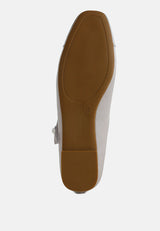 Albi Patent Toe Cap Satin Mary  from London Rag International