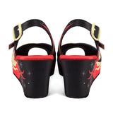 Chocolaticas® She's On Fire Women's Sandal From Hot Chocolate Design
